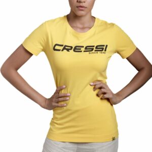 Cressi T-Shirt Lady L Yellow - Cressi-Sub