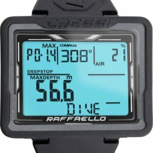 Raffaello Diving Computer Black/Grey - Cressi-Sub