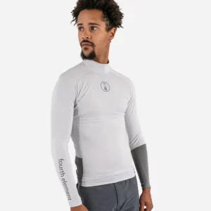 Men’s Long Sleeve Hydro-T — White (HYLM04) – Fourth Element