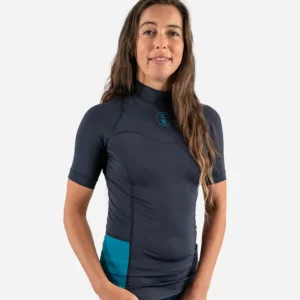Women’s Short Sleeve Hydro-T — Midnight Navy (HYSW04) – Fourth Element