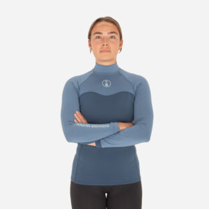 Women’s Long Sleeve Hydro-T — Ocean Blue (HYWLDB) – Fourth Element