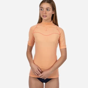 Women’s Short Sleeve Hydro-T — Coral (HYWS01) – Fourth Element