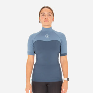 Women’s Short Sleeve Hydro-T — Ocean Blue (HYWSDB) – Fourth Element
