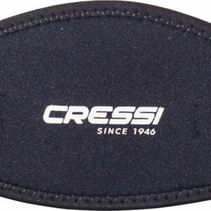 Neoprene Mask Strap Cover Black - Cressi-Sub