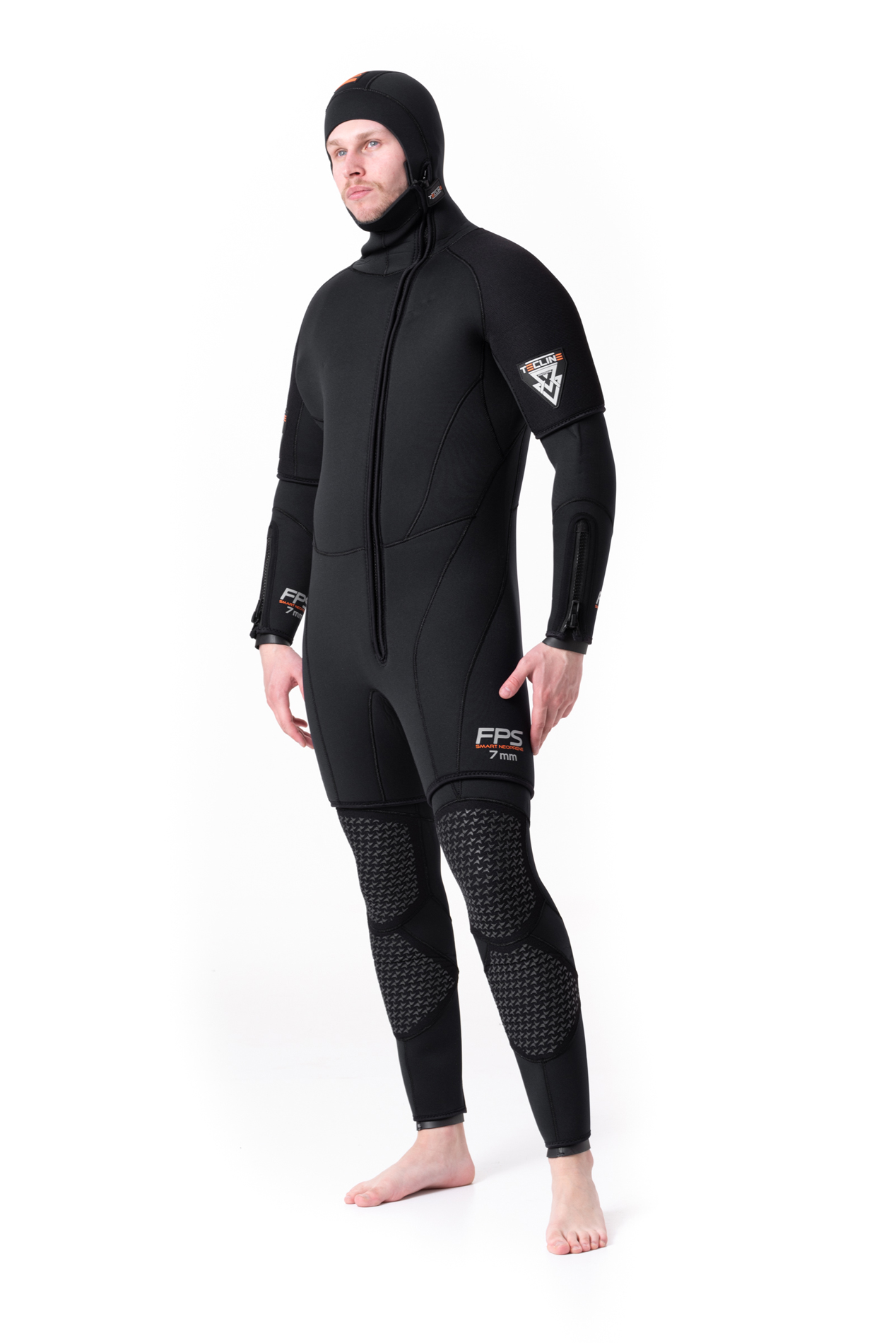 Wetsuit Proterm Tecline 7+7 mm - vest + overall