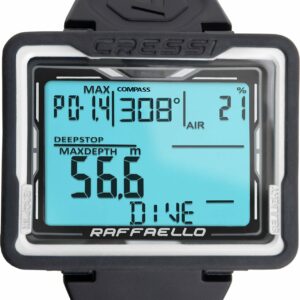 Raffaello Diving Computer Black/White - Cressi-Sub