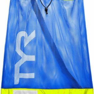 TYR 75L Mesh Equipment Bag – ROYAL/YLW