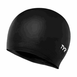 TYR Solid Latex Caps – Black