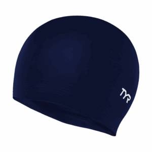 TYR Solid Latex Caps – Navy