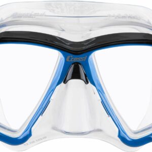 Big Eyes Mask Sil Clear/Frame Azure - Cressi-Sub