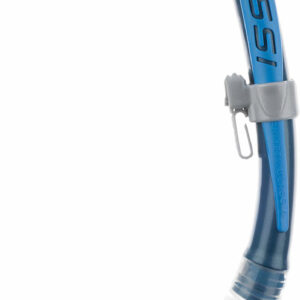 Alpha Ultra Dry Snorkel Sil. Clear/Tube Blue Azure - Cressi-Sub