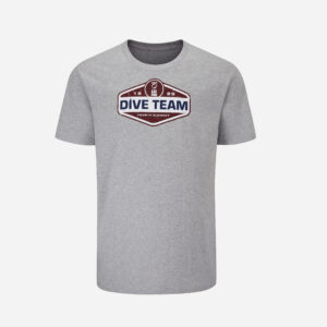 Men’s Dive Team 26 T-Shirt Heather Grey – Fourth Element