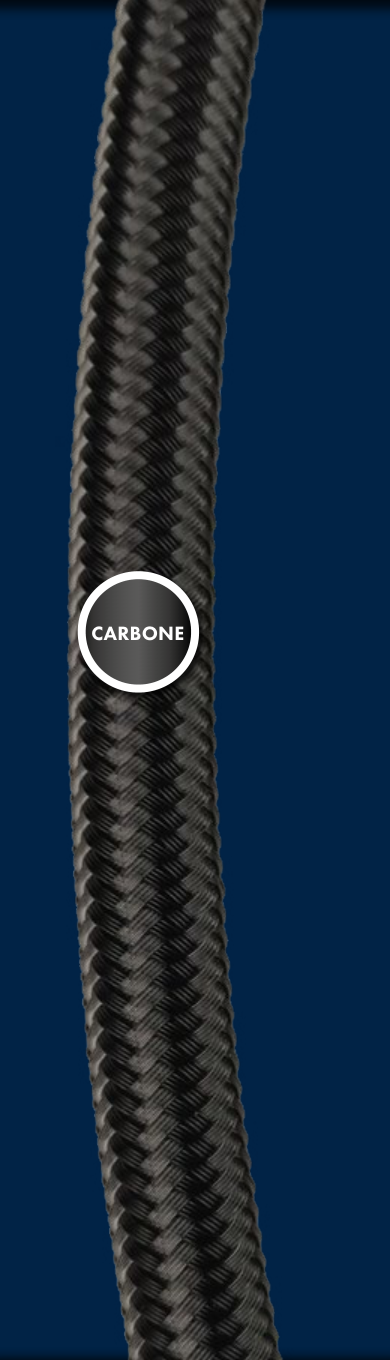 MIFLEX - Flexible Haute Pression Carbone HD - Carbone - 65 cm