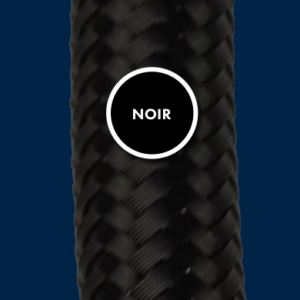 MIFLEX - Flexible Moyenne Pression 3/8" - Noir - 10 cm