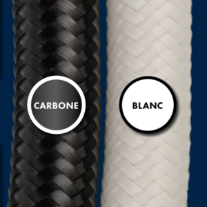 MIFLEX - Flexible Moyenne Pression 3/8" - Carbone - 120 cm