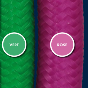 MIFLEX - Flexible Moyenne Pression 3/8" - Rose - 210 cm