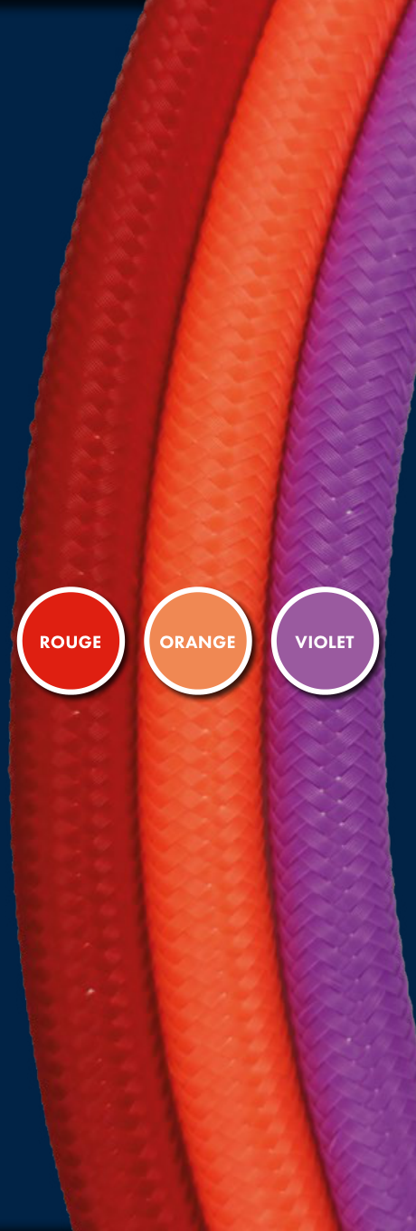 MIFLEX - Flexible Moyenne Pression 3/8" - Violet - 150 cm