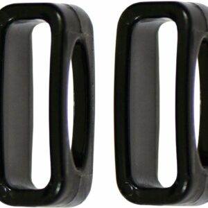 Mask Strap Loop Small Black (2Pcs) - Cressi-Sub