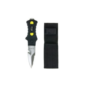 Knife Minirazor Alfa black, nylon pouch – Tecline