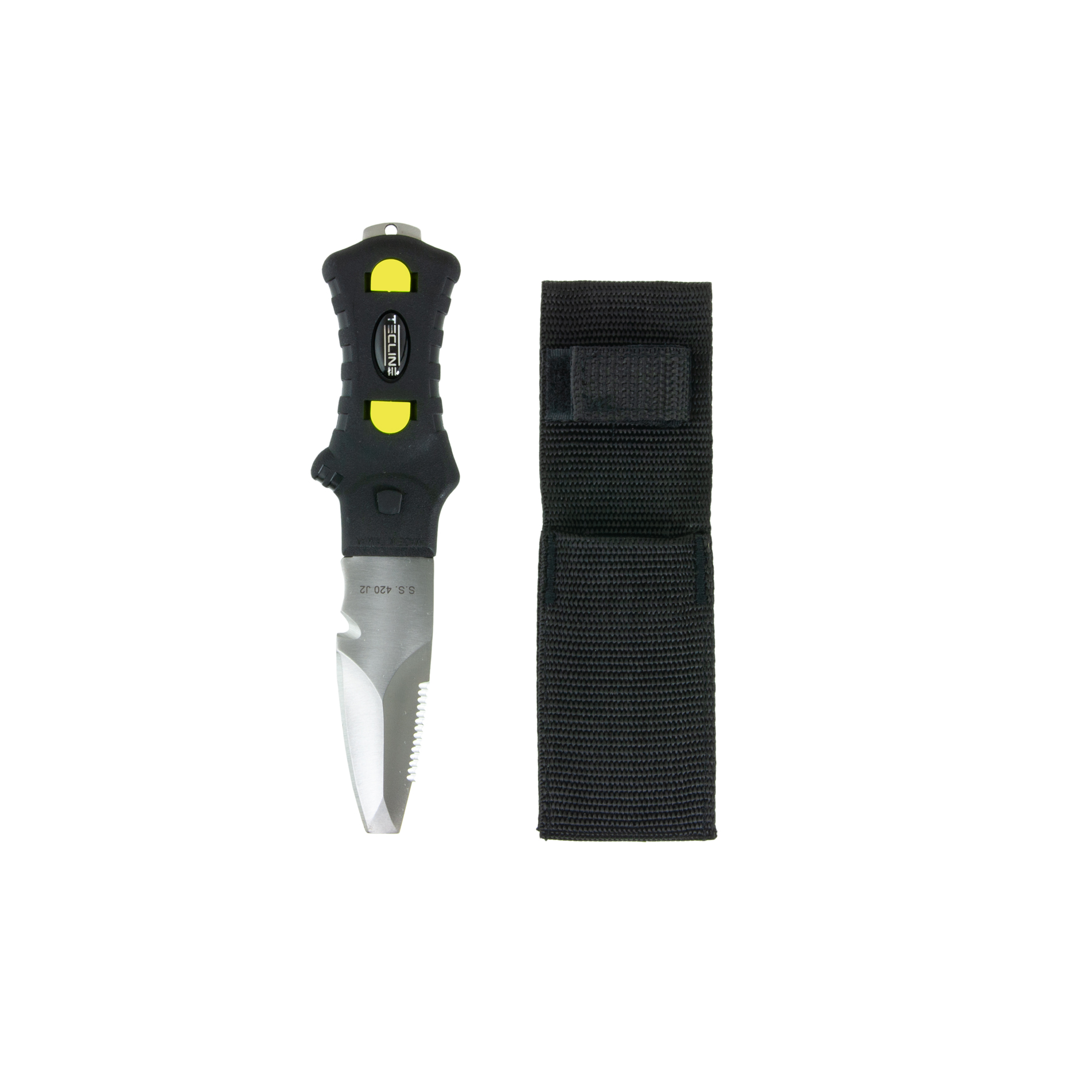 Knife Minirazor Beta black, nylon pouch – Tecline