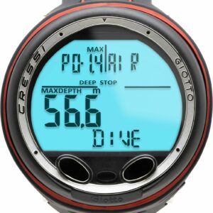 Giotto Diving Computer Black/Red - Cressi-Sub