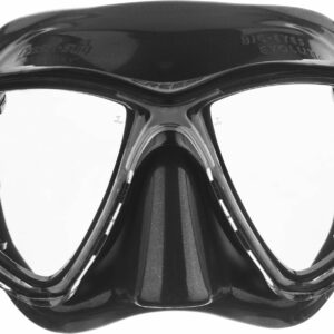 Big Eyes Evolution Mask Sil Black/Frame Black - Cressi-Sub