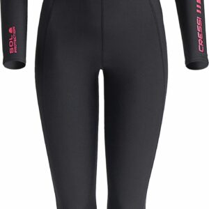 Skin Lady Monopiece Wetsuit Black/Pink 1Mm L/4 - Cressi-Sub