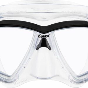 Big Eyes Mask Sil Clear/Frame Black - Cressi-Sub