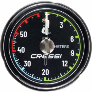 Depth Gauge Module Vale 300 C Black Metric - Cressi-Sub