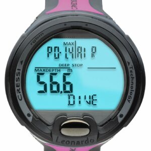 Leonardo Diving Computer Black/Pink - Cressi-Sub