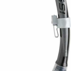 Alpha Ultra Dry Snorkel Sil. Clear/Tube Black Silver - Cressi-Sub