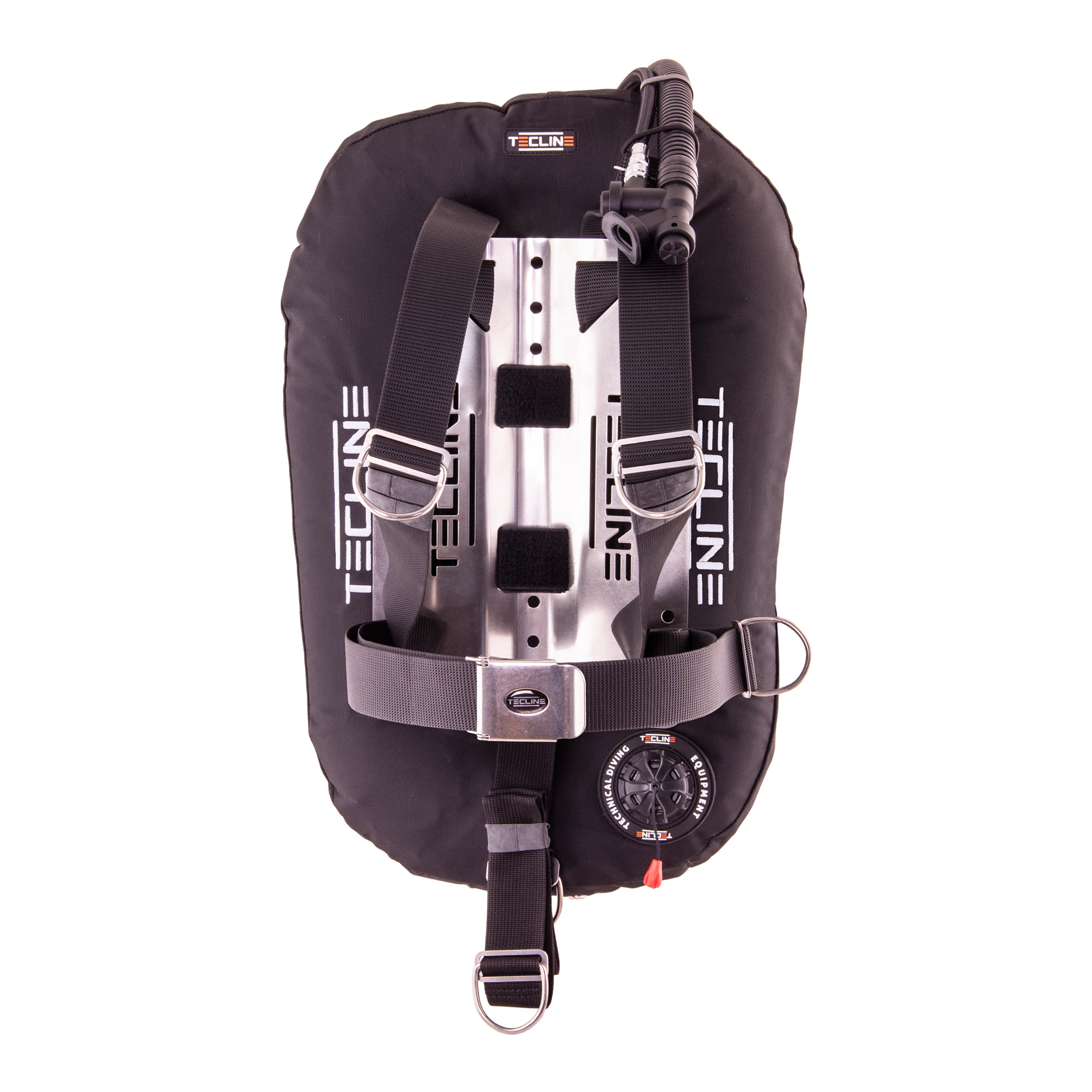 Donut 17 with adjustable DIR harness, built in mono adapter, tank belts & BP – Tecline