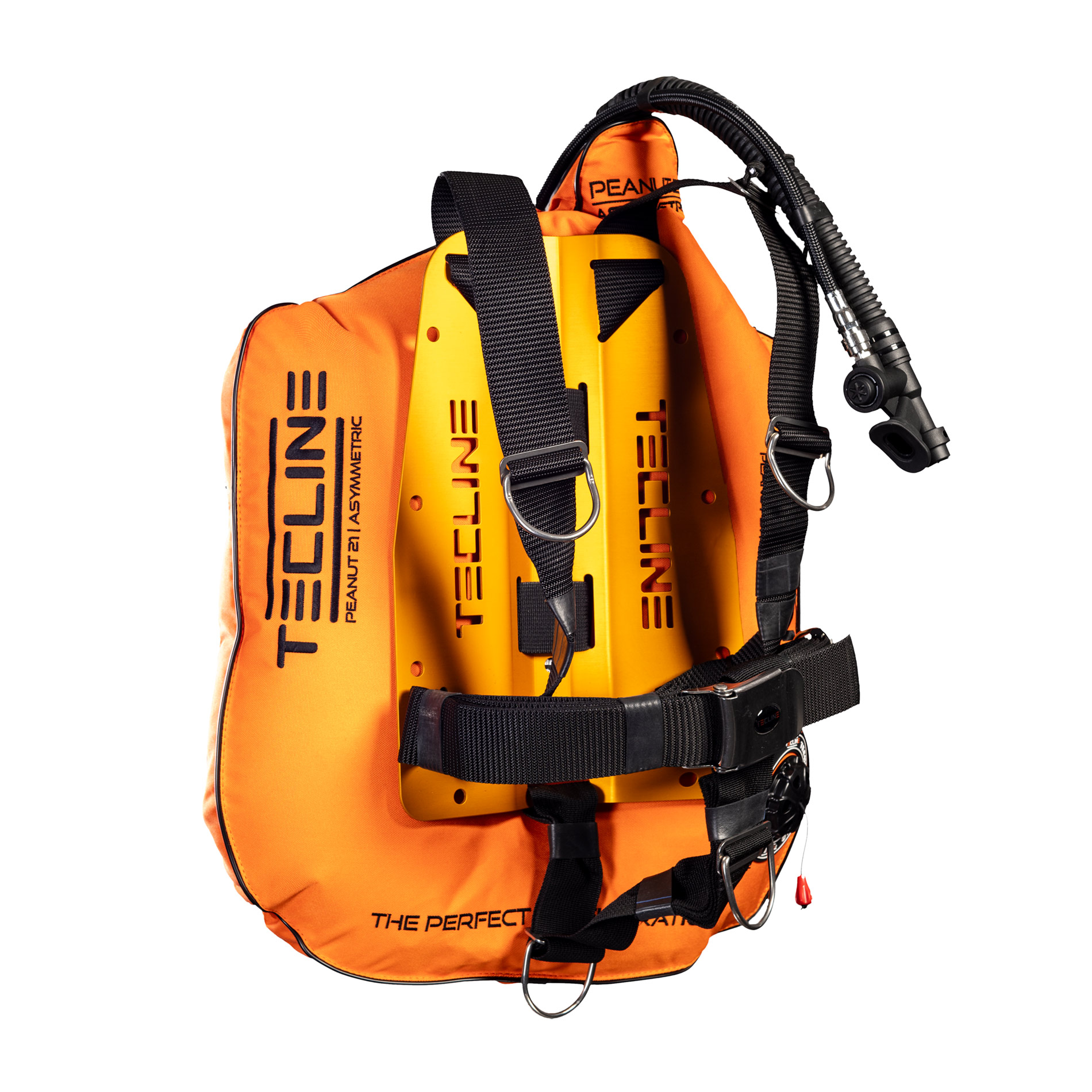 Peanut 11, 13, 16, 21 - COLOR set with DIR harness, alu BP - selectable color and capacity – Tecline