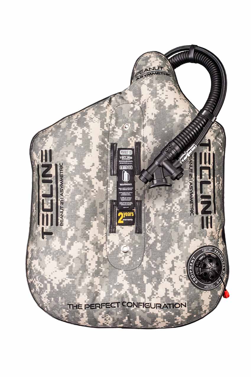 Peanut 11 Camo (11kg/24lbs) for mono tank - weight 0,85 kg – Tecline
