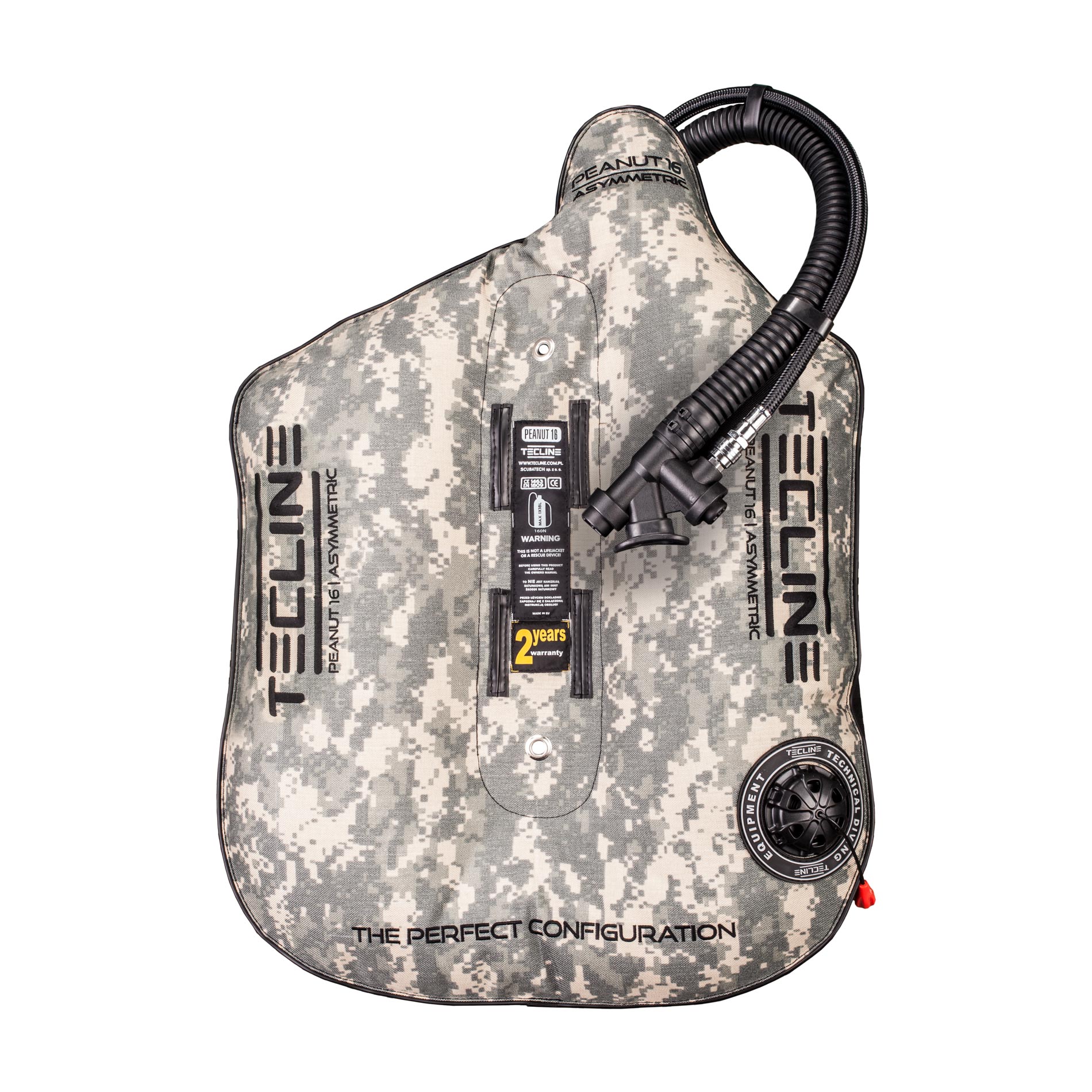 Peanut 16 Camo (16kg/35lbs) for mono tank - weight 0,85 kg – Tecline