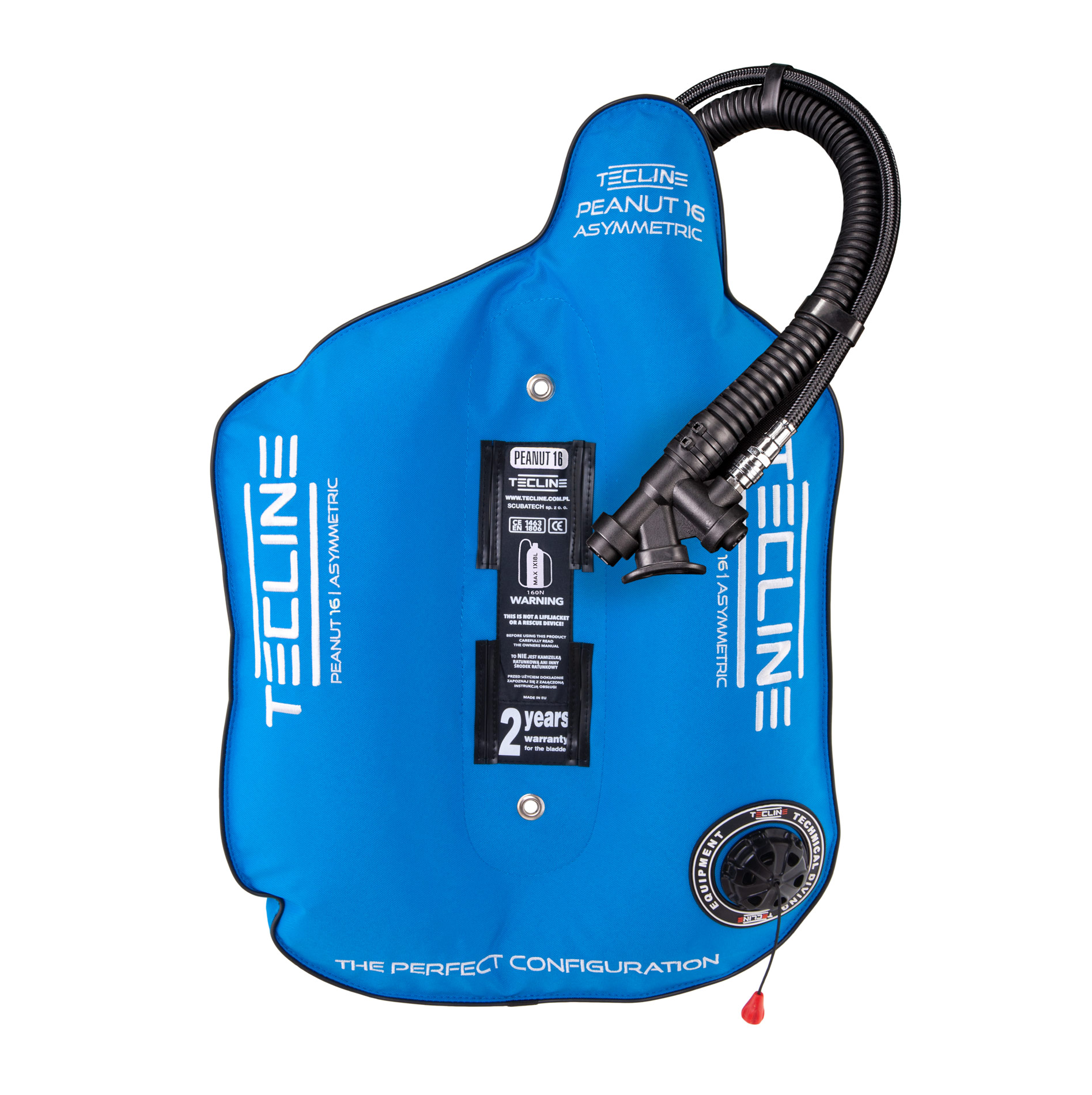 Peanut 16 Blue (16kg/35lbs) for mono tank - weight 0,85 kg – Tecline
