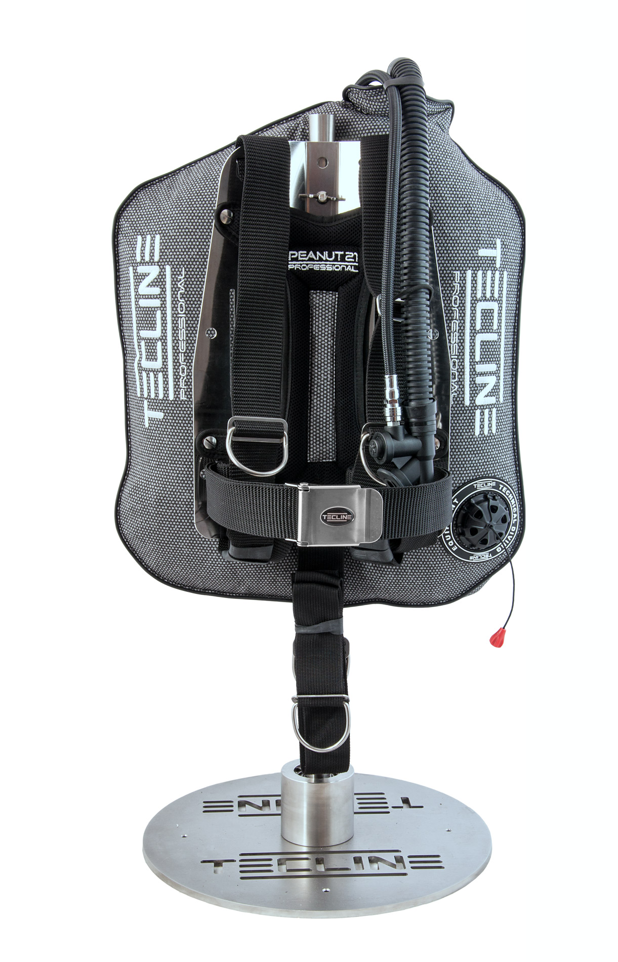 Peanut 16 Professional (16kg/35lbs) - Grey Kevlar set DIR adj. – Tecline