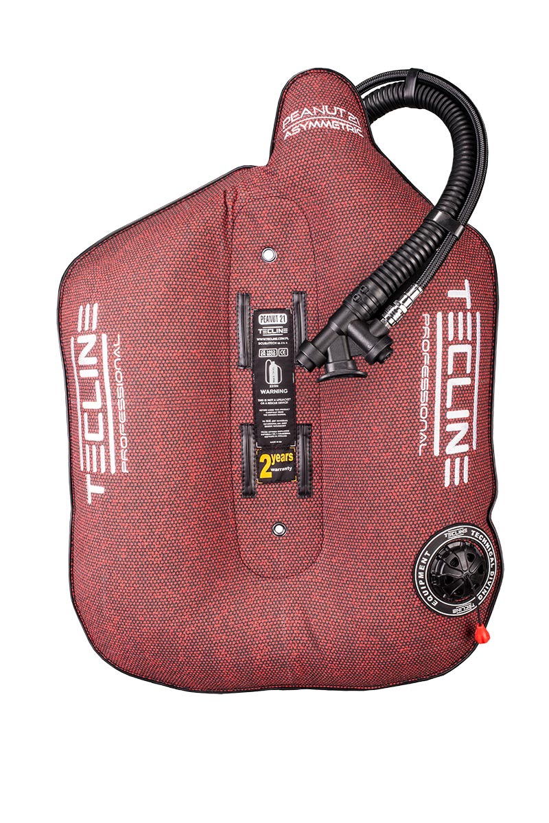 Peanut 21 Professional (21kg/46lbs) - red kevlar, weight 0,95 kg – Tecline