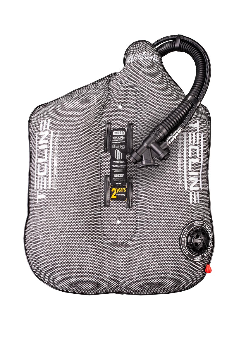 Peanut 21 Professional (21kg/46lbs) grey kevlar, weight 0,95 kg – Tecline