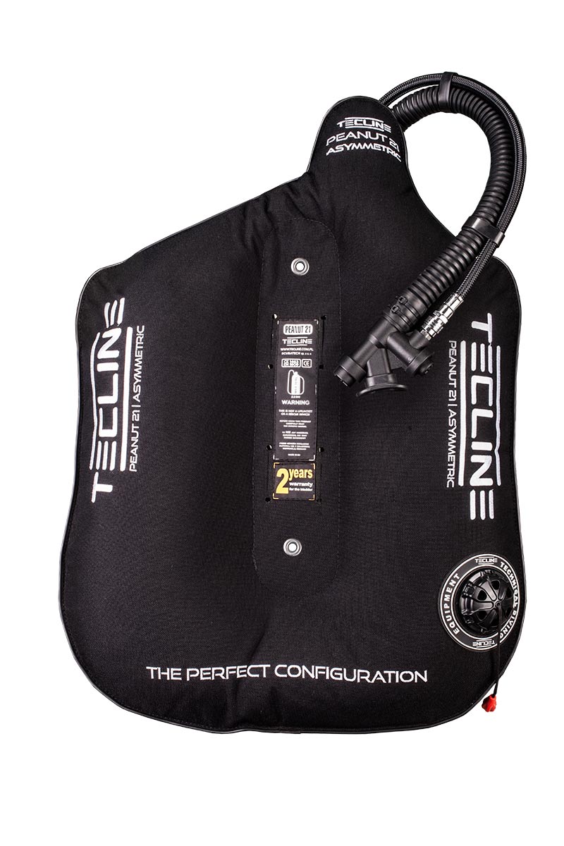 Peanut 21 Black (21kg/46lbs) for mono tank - weight 0,95 kg – Tecline