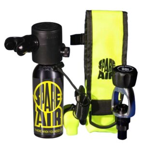 Spare Air - Kit bouteille complète 300 + Housse + Cordon retenue + Raccord gonflage