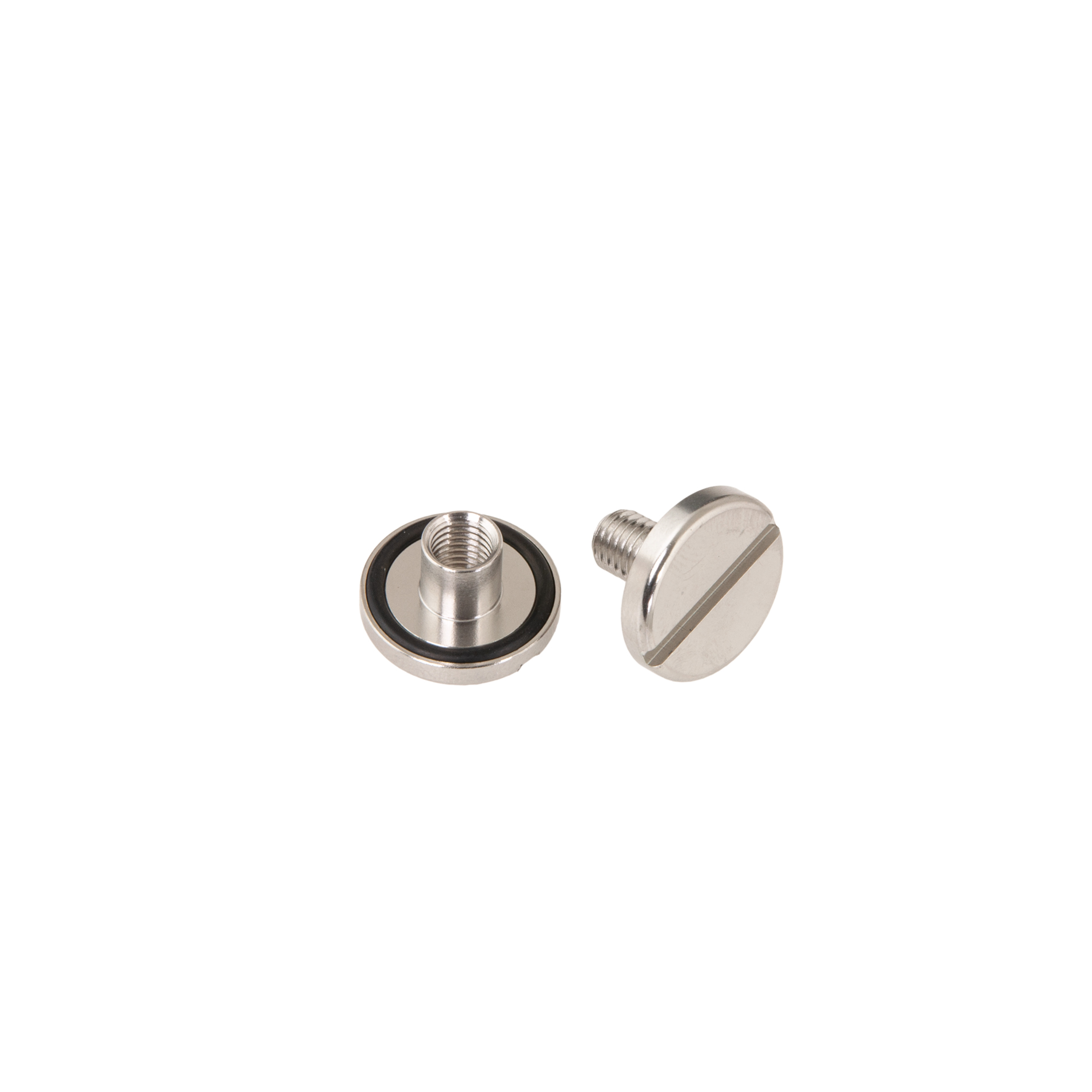 SS nut and bolt with o-ring long (14 mm) – Tecline