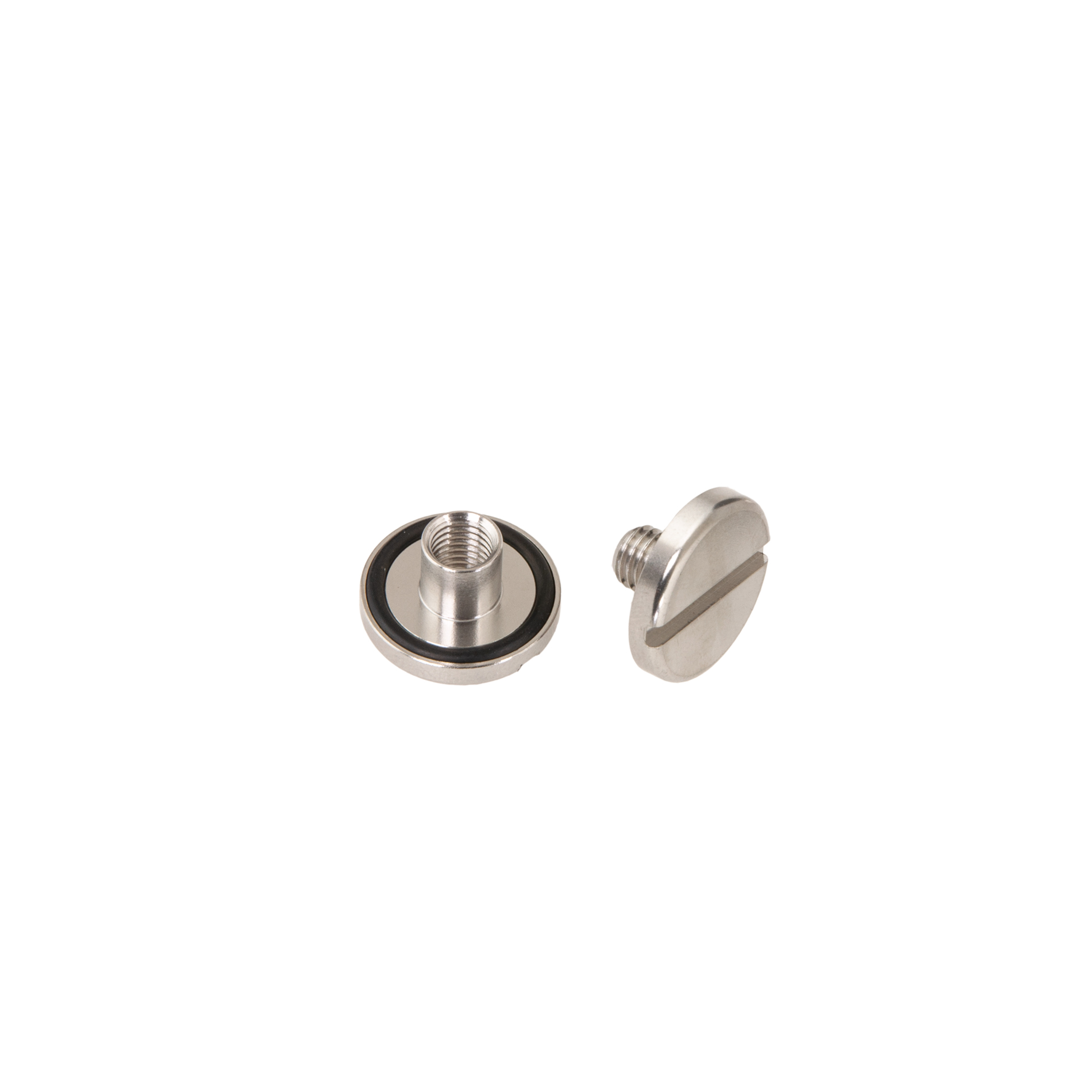 SS nut and bolt with o-ring short (10 mm) – Tecline