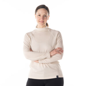 Women’s Drift L/S Top — Oatmeal (STWDLST03) – Fourth Element