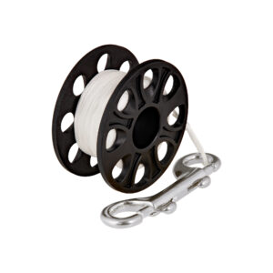Spool 15m with SS 100 mm snap – Tecline