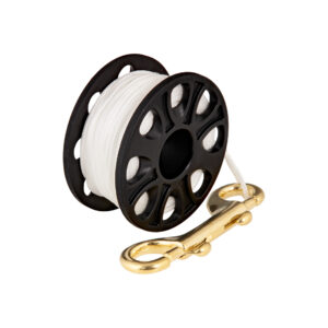Spool 30m with brass 100 mm snap – Tecline