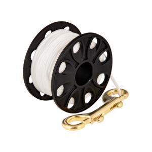 Spool 45m with brass 100 mm snap – Tecline
