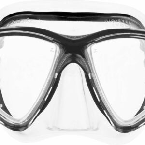 Big Eyes Evolution Mask Sil Clear/Frame Black - Cressi-Sub