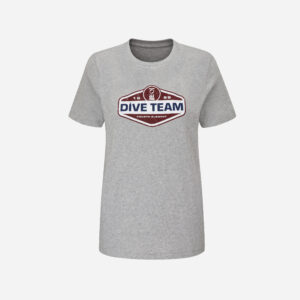 Women’s Dive Team 26 T-Shirt Heather Grey – Fourth Element