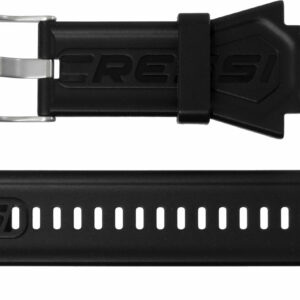 Rectangular Big Screen Dive Computer Band Black - Cressi-Sub